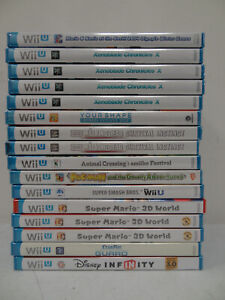 Assorted Lot of 16 New, Factory Sealed Nintendo Wii U Games