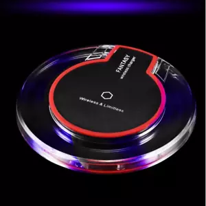 Chargeur sans Fil QI Charge Rapide Induction Pour Samsung Galaxy S8/S9/S10/S20 - Photo 1 sur 7