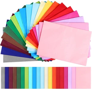 20 Multicolor Tissue Paper Bulk, 20" X 27" Rainbow Tissue for Crafts Presents Wr - Picture 1 of 9