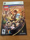 Lego Indiana Jones 2 The Adventure Continues -Xbox 360 - Manual Only - No Game