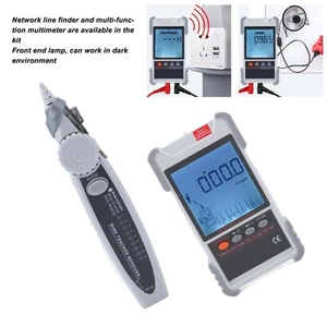 LCD Netzwerktester ABS Gehäuse Leitungssucher Mit Multimeter Für Wartung - Afbeelding 1 van 23