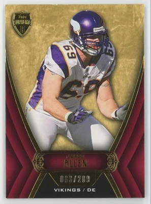 2010 Topps Supreme Джаред Аллен /209 Minnesota Vikings #21 C23 - Изображение 1 из 2