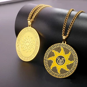 God of Art Apollo Pendant Necklace God of Protection God of Sun Amulet Jewelry - Picture 1 of 10