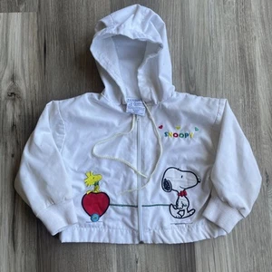 Vintage Peanuts Collection by Quiltex Snoopy Jacket Size 9 Months Woodstock - Picture 1 of 5