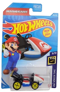 Hot Wheels New for 2021 Screen Time • Standard Kart • Mario Kart Diecast Car - Picture 1 of 3