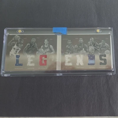 2012 panini preferred game used booklet legends /199 Glen Rice, Steve Smith 🔥🏀 - Image 1 of 4