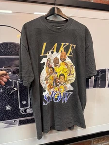 Lakers Herren Lake Show T-Shirt von "Heat" XL Extra Large dunkelgrau - Bild 1 von 7