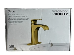 Rubinetto bagno Kohler Tome ottone moderno spazzolato R30405‐4D‐2MB scatola aperta - Foto 1 di 12
