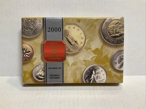 2000 Royal Canadian Mint Specimen Seven Coin Proof Set Coins Collectible NEW - Picture 1 of 6