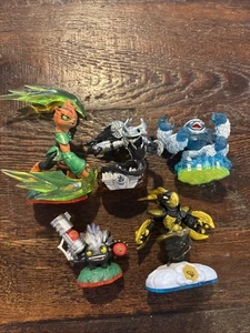 Lote a granel de 5 estatuillas Skylander RARAS oficiales genuinas - Imagen 1 de 11
