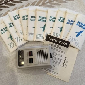 AUDIBLE AUDUBON micrograph microsonics player with set of 100+ bird call discs - Picture 1 of 24