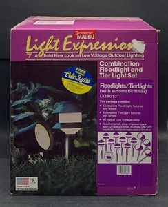 Intermatic Malibu 13 Light Expression Combo Set Tier &Flood Wired Outdoor Lights - Picture 1 of 6