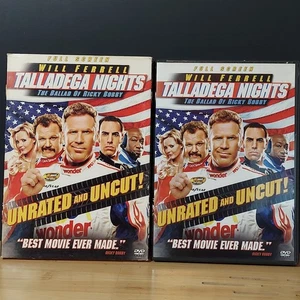 Talladega Nights The Ballad of Ricky Bobby Will Ferrell Comedy Sleeve DVD 2006 - Picture 1 of 7