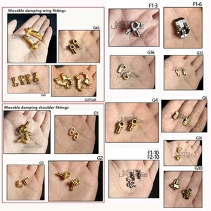 AE model Reinforced metal modified parts 34 pcs for MGEX 1/100 Strike Freedom * - Picture 1 of 5