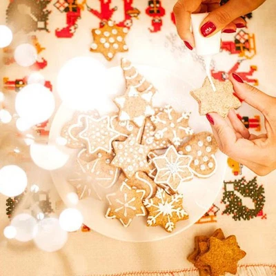  10 Pcs Teigausstecher Förmchen Backen Schokoladenförmchen Keksschneider - Bild 1 von 4