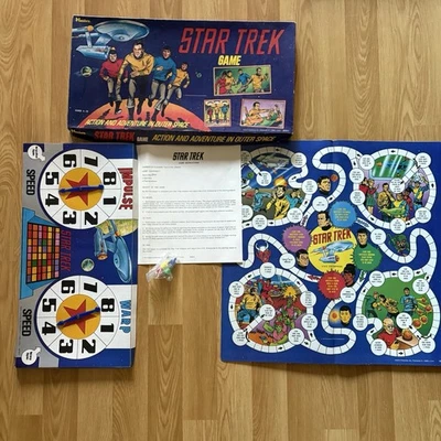 #1 VINTAGE 1974 STAR TREK BOARD GAME HASBRO 2678-3 COMPLETE IN BOX - Image 1 of 4