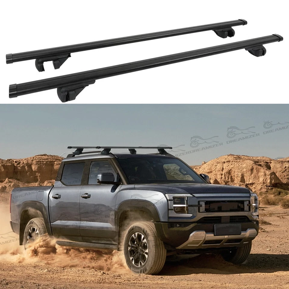 Black Roof Rack Cross Bar Cargo Carrier Aluminum For BYD Shark 6 2024 2025 - image 1 of 4