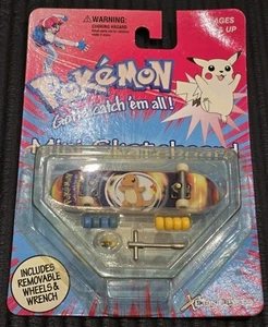 VINTAGE 1998 XCONCEPTS NINTENDO POKEMON CHARMANDER MINI-SKATEBOARD SEALED NIB - Bild 1 von 2