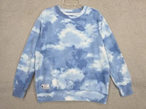 Abercrombie Kids Mädchen 13/14 Himmelblau Wolkenmuster Pullover Sweatshirt - Bild 1 von 9