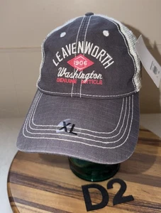 NWT Leavenworth Washington 1906 Hat/ Cap Mens Adjustable Snapback Never Worn D2 - Picture 1 of 3