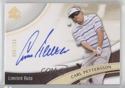 SP Authentic Limited Auto Variation 2014/100 Carl Pettersson #2 Rookie Auto RC Foto 1 de 2