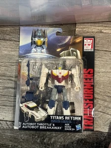 🔥Transformers Titans Return Deluxe Class Autobot Breakaway & Throttle - Picture 1 of 2