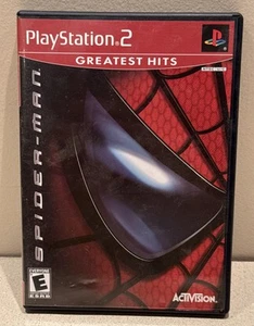 Spider-Man PlayStation 2 PS2 w/ Manual.  Excellent Condition.  Tested ~ Works - Picture 1 of 5