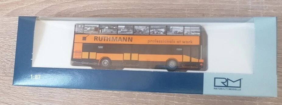 Rietze 67525 - 1/87 Man DN95 Ruthmann Servizio - Nuovo - Immagine 1 di 1