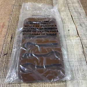 Moldes de cuchara de caramelo de silicona hacen 6 cucharas a la vez - Imagen 1 de 9