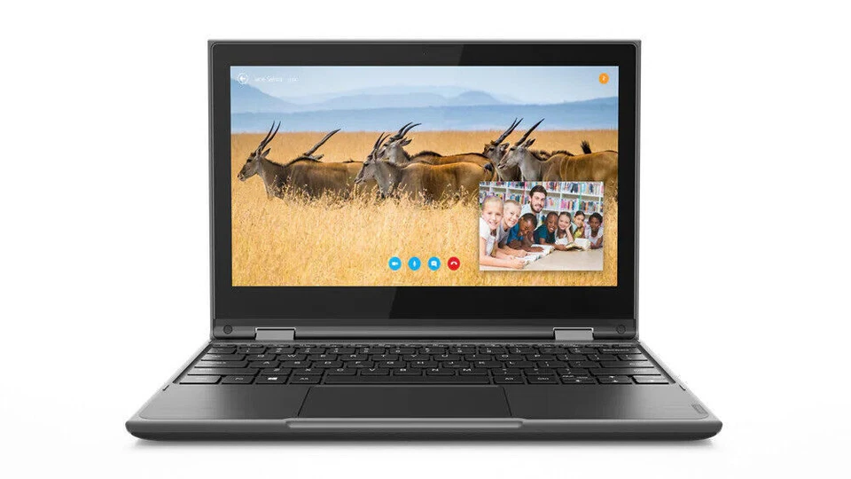 Lenovo 300e Chromebook 2nd Gen Laptop, 11.6" IPS  250 nits - Image 1 of 1