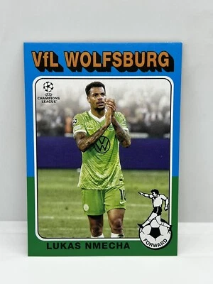 2021-22 Topps UEFA Champions League Lukas Nmecha 1975-75 VfL Wolfsburgo #75-11 Foto 1 de 2