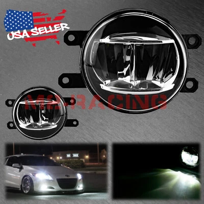 Par de luces antiniebla LED transparentes 6000K actualización de repuesto para Toyota Sienna T2 2011-17 Foto 1 de 4