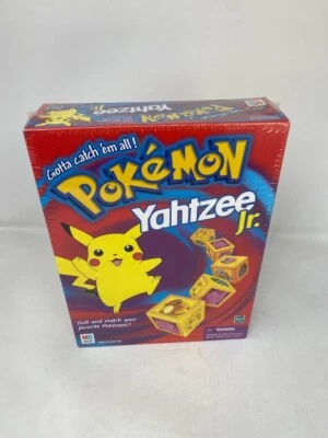 Pokemon Yahtzee Jr. Board Game Milton Bradley 1999 Board Game SEALED - Image 1 of 4