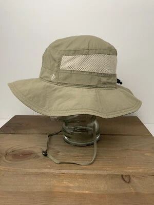 Columbia Sombrero Cubo Sol Bora Bora Pesca Caminata Caqui Unisex Correa para la Barbilla Excelente Foto 1 de 4