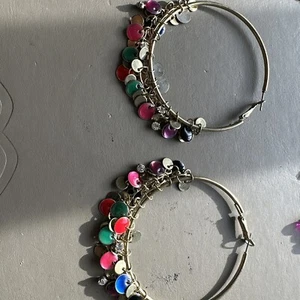 5 pares de pendientes nuevos estilos de aro - Imagen 1 de 7