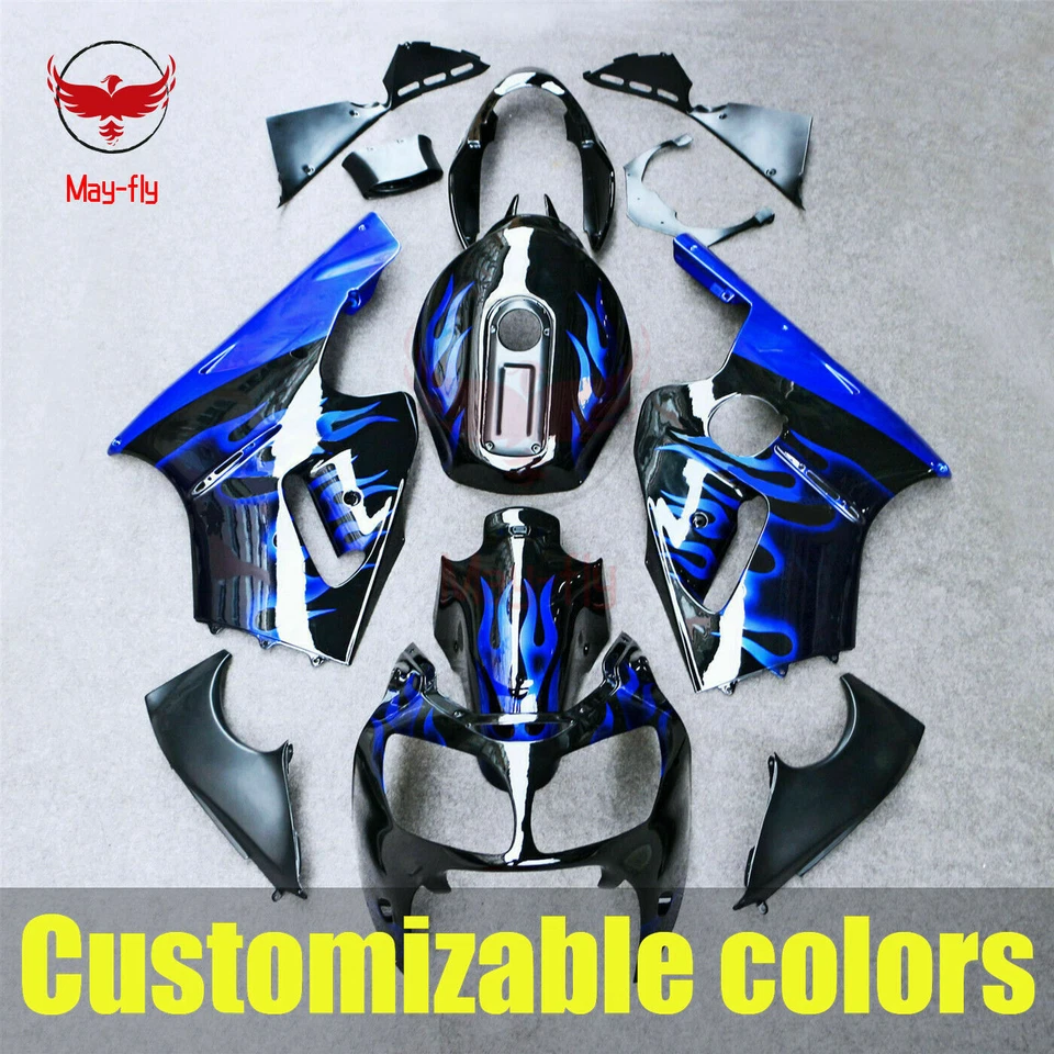 Juego completo de carenado de panel de carrocería apto para Kawasaki Ninja ZX 12R 2000-2001 Foto 1 de 4