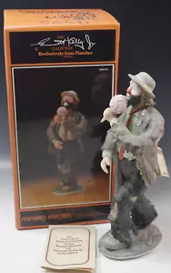 EMMETT KELLY JR. COTTON CANDY FLAMBRO SIGNATURE COLLECTION MIB 10'' - Picture 1 of 9