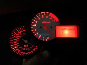 led clock upgrade kit lightenUPgrade RED HONDA VTR1000F FIRESTORM 01-05 - Picture 1 of 5