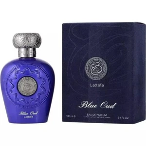 LATTAFA BLUE OUD 3.4 OZ EDP SPRAY FOR MEN - Picture 1 of 1