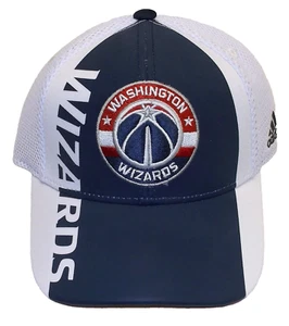 Washington Wizards Flex Fitted Mesh Back Adidas Hat - Size S/M - Picture 1 of 2