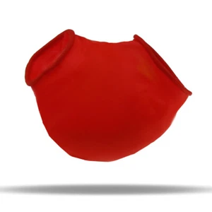 LatexDreamwear - 100% Latex Hodensack / Hoden Kondom Gummi Rubber sexy fein rot - Bild 1 von 2