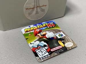 Mario Kart 64 (N64 Nintendo) Ersatzetikett - Bild 1 von 1