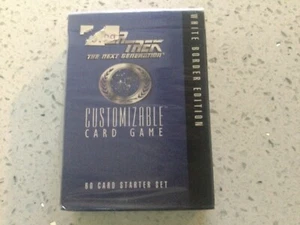 STAR TREK NEXT GENERATION CCG 60 CARD STARTER DECK WHITE BORDER SEALED NEW - Picture 1 of 6