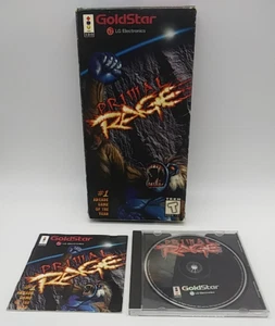 Primal Rage (Panasonic 3DO) Complete In Long Box w/ Disc & Manual 1995 Tested - Picture 1 of 24