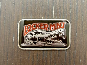 Armario The Locker Mint Doble Esmalte Ventas 1 OZ Plata .999 Barra de Arte Armario Como Nuevo - Imagen 1 de 10