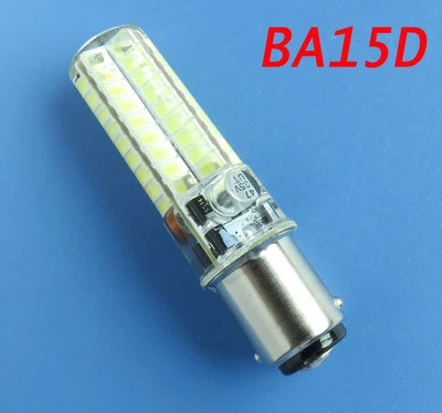 BA15D 1142 Car Boat Light LED bulb 5W 72-5730SMD 12~24V Silicone Lamp Warm/White - Image 1 of 3