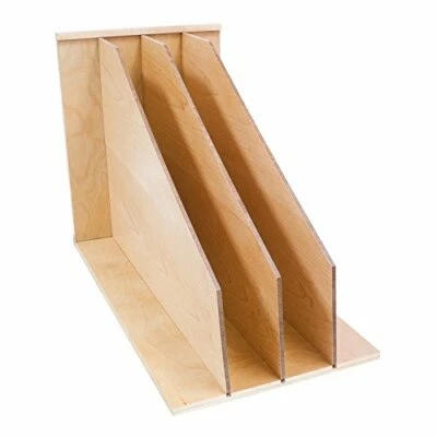 HÄFELE Hafele 11.75 Inch Wide Vertical Tray Wood Divider for 12 Inch Wide Cabinets