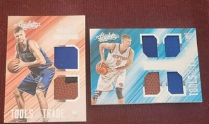 Kristap Porzingis 2015 Rookie Cards Donruss Absolute Basketball Patch Knicks - Picture 1 of 10