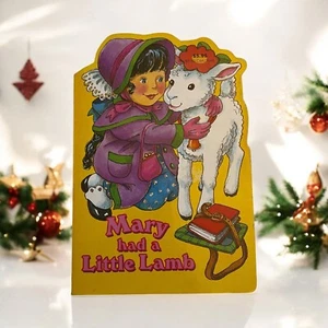 1996 Mary Had A Little Lamb. Vintage Children's Board Book. Nursery Rhymes, - Picture 1 of 6
