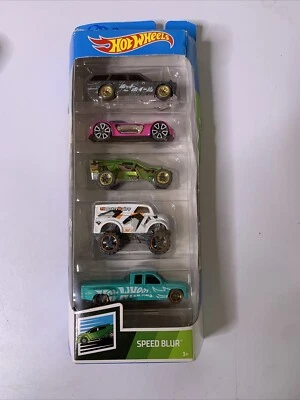 Mattel Hot Wheels 2006 SPEED BLUR 1:64 Scale Off Road Warriors 5 Pack Die Cast - Image 1 of 3